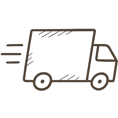 Ícono de camioneta, haciendo referencia a envíos